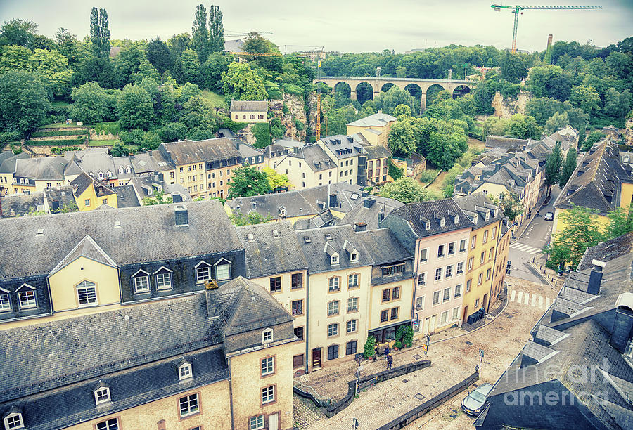 Luxembourg city Photograph by Ariadna De Raadt