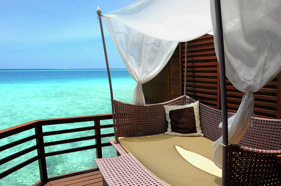 Luxury of Maldives Photograph by Jenny Rainbow