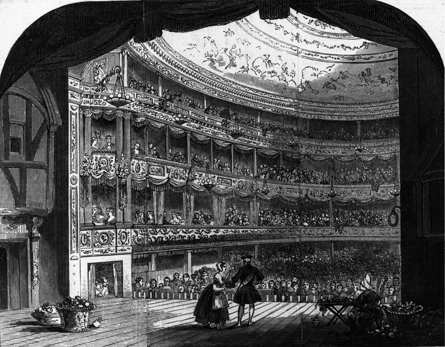 Lyceum Theatre Digital Art by Hulton Archive