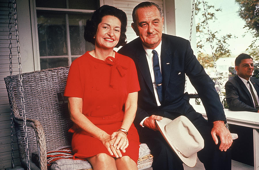 Lyndon B. Johnson [& Wife] Digital Art by John Dominis Pixels
