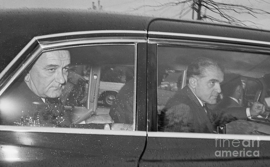 Lyndon Johnson After Kennedy Photograph by Bettmann