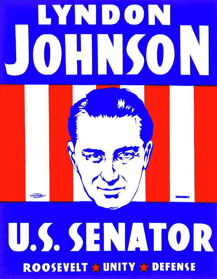 Lyndon Johnson Painting - Lyndon Johnson U. S. Senator by Unknown