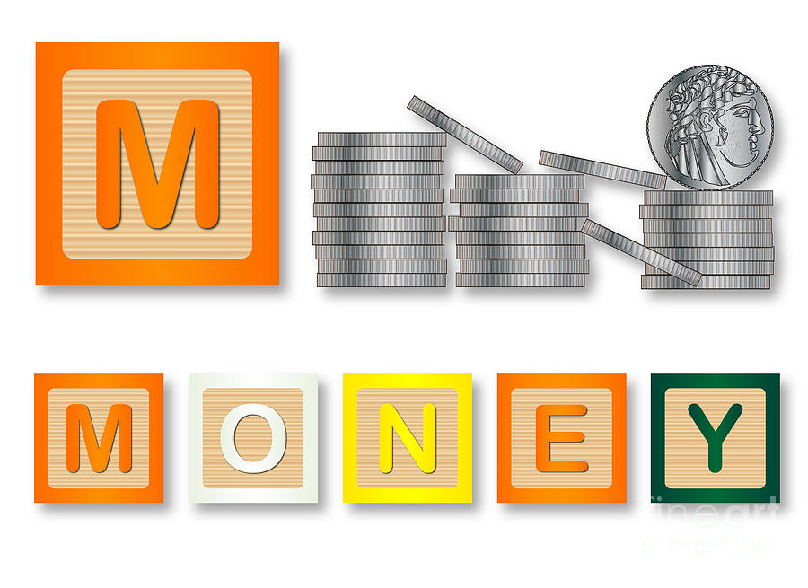 M Is For Money Digital Art by Bigalbaloo Stock - Pixels