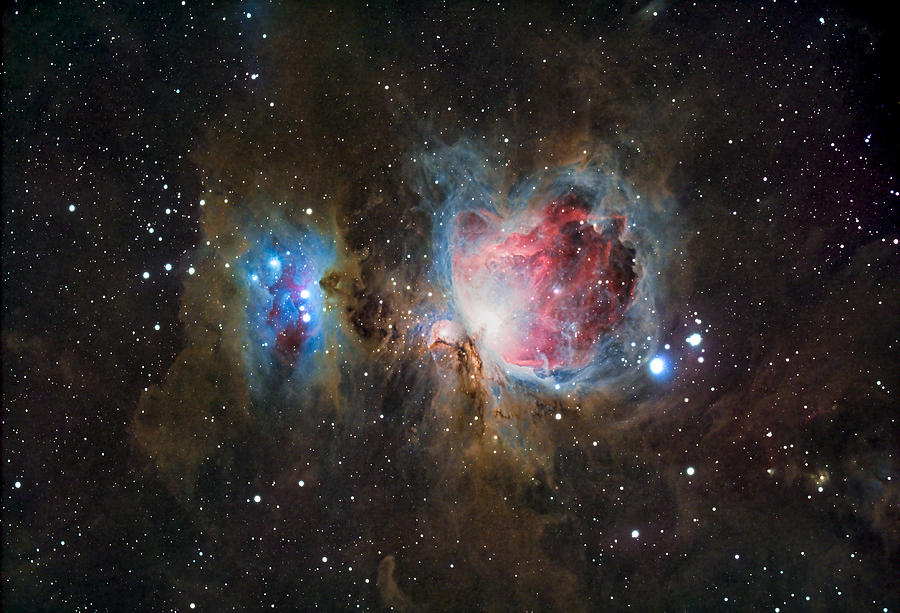 M42 Orion Nebula Photograph by Jianshu
