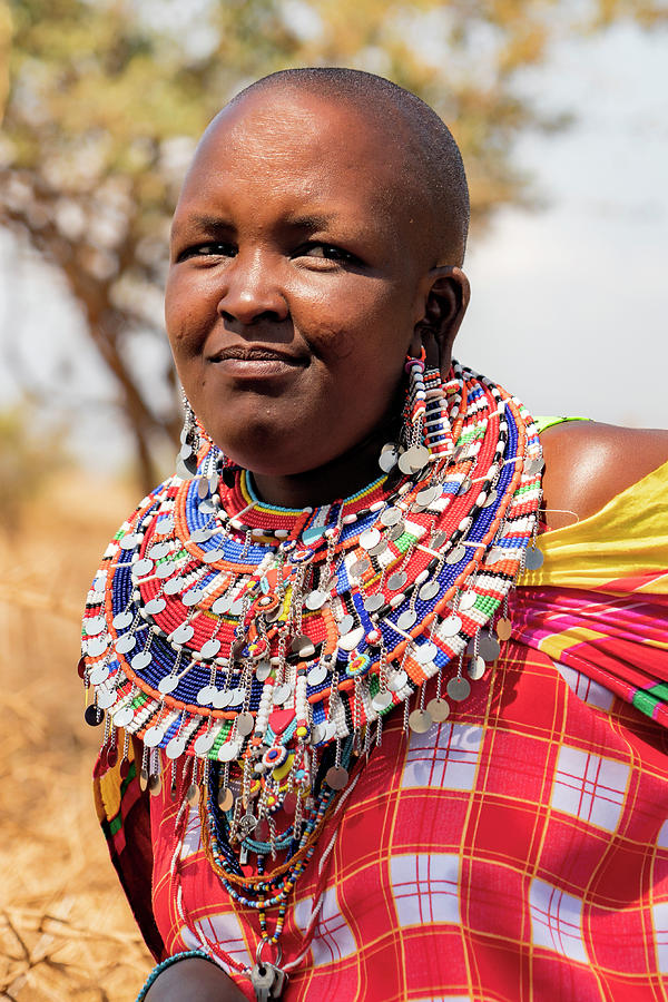 Maasai Woman 1 Photograph by Betty Eich