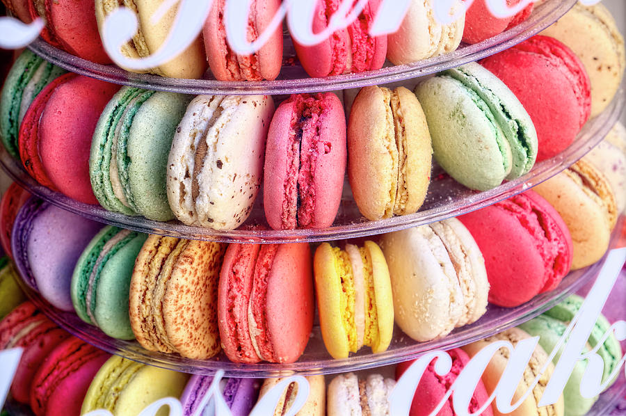 Cookie Photograph - Macarons by Cora Niele