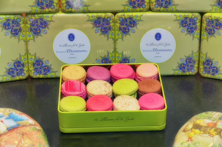 Food And Drink Photograph - Macarons In A Box by Cora Niele