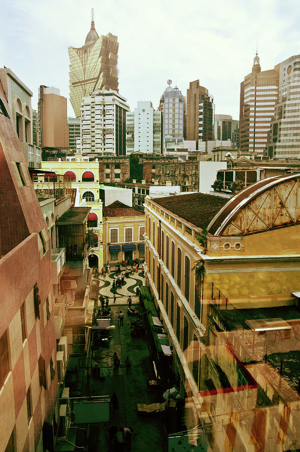Macau Skyline Photograph by Flash Parker
