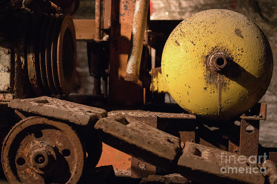 Equipment Photograph - Machinery by Nicki Hoffman Equipment Photograph - Machinery by Nicki Hoffman