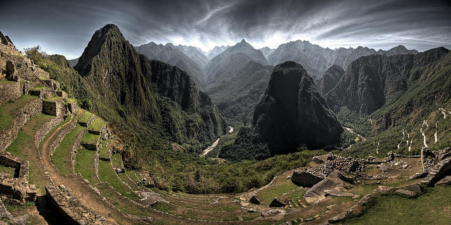 Machu Picchu Photograph by an Austere And Blazing Poetry Of The Real A.a.