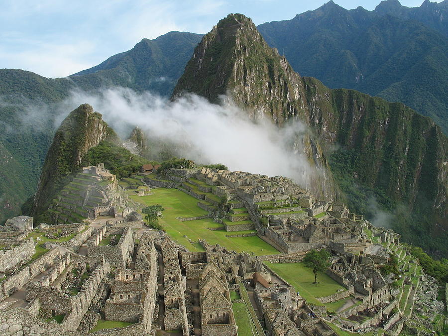 Machu Picchu Mist Photograph by Coopermoisse