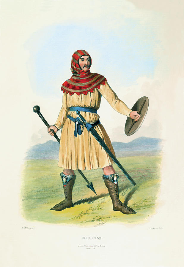 MacIvor Painting by R.R. McIan MacIvor Painting by R.R. McIan