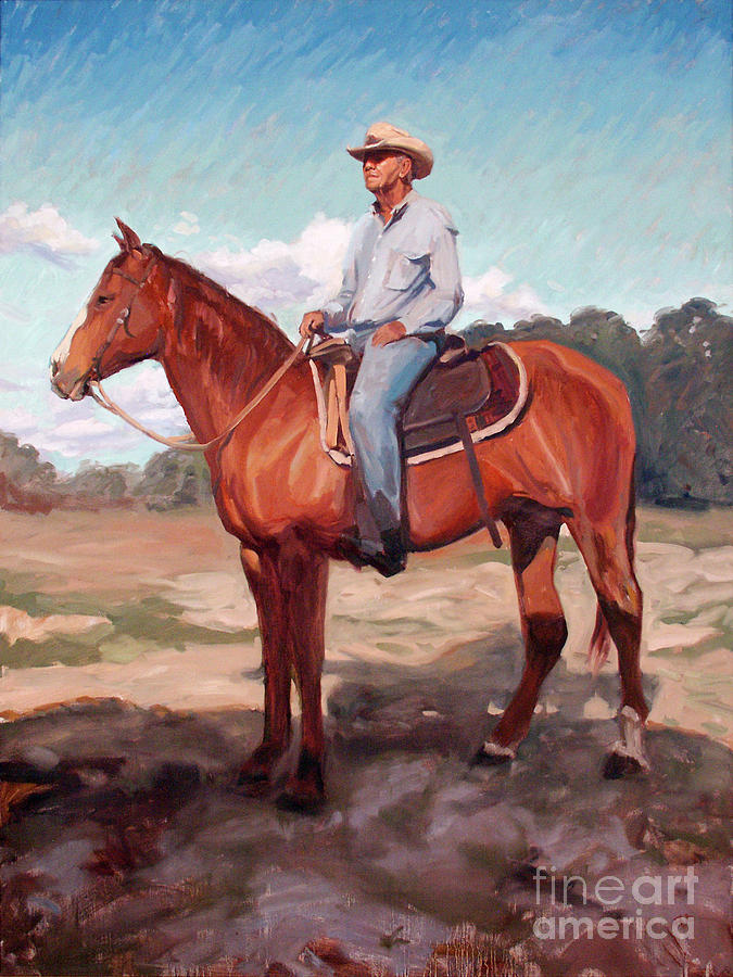 Mack Padgett Painting by Blair Updike