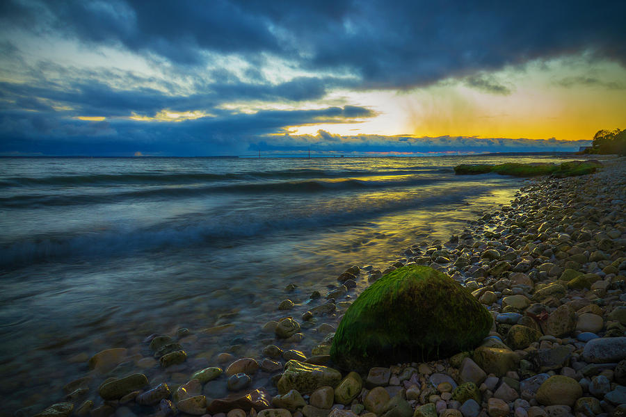 Mackinaw Island Sunset Photograph by Owen Weber