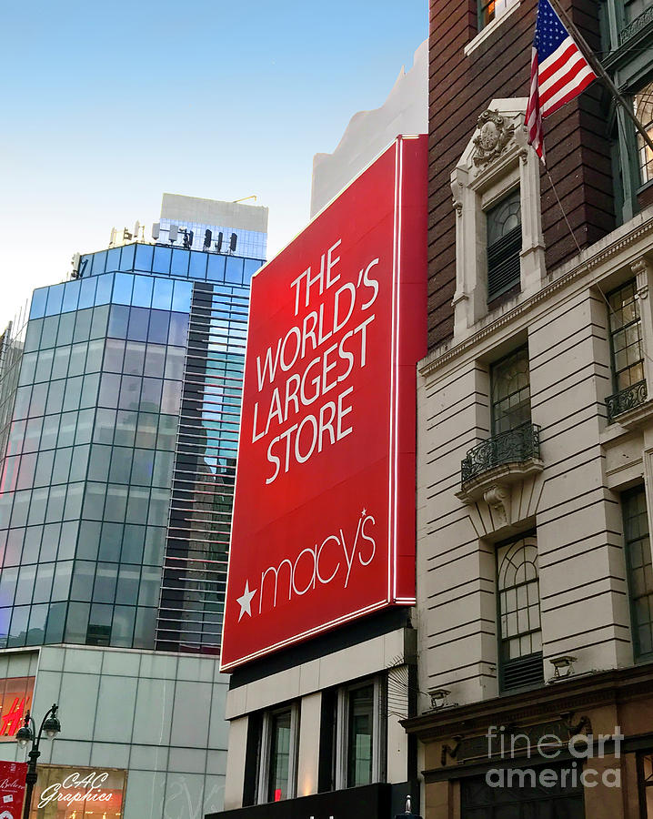 Macys New York City Photograph by CAC Graphics