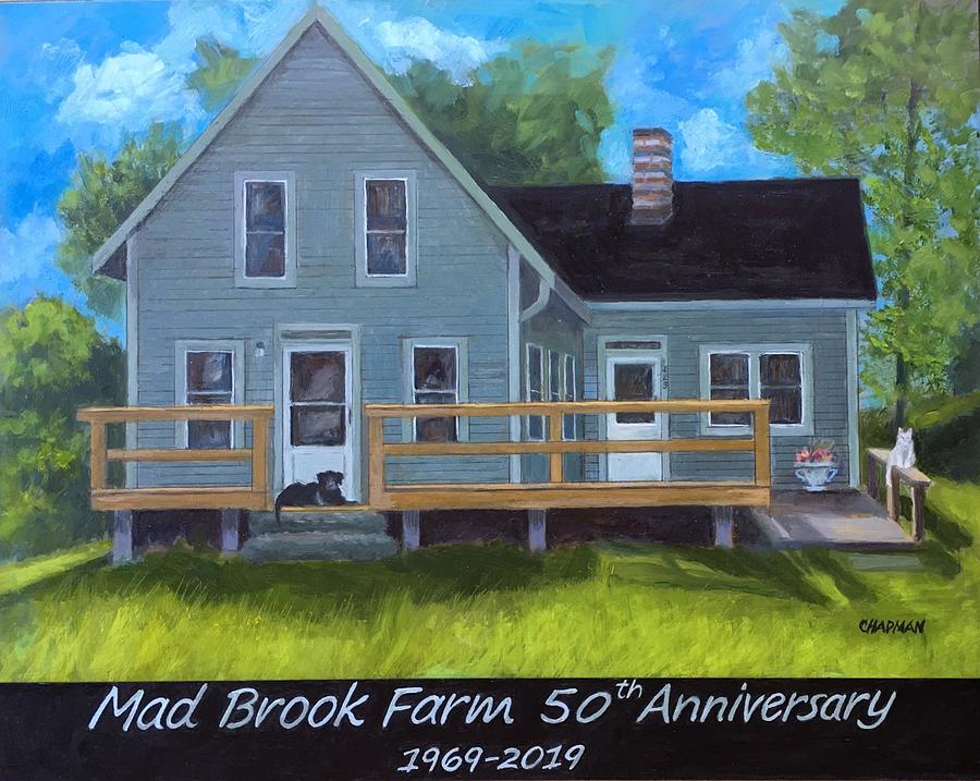 Mad Brook Farm 50th Anniversary Painting by Judith Chapman