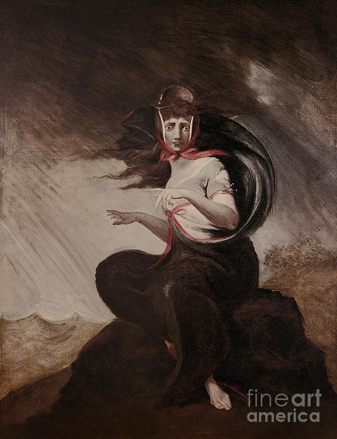 Mad Kate, 1806-07 Painting by Henry Fuseli