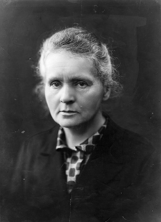 Madam Curie Photograph by Henri Manuel