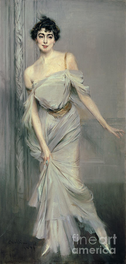 Giovanni Boldini Painting - Madame Charles Max, 1896 by Giovanni Boldini