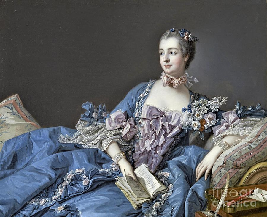 Madame de Pompadour Painting by Thea Recuerdo