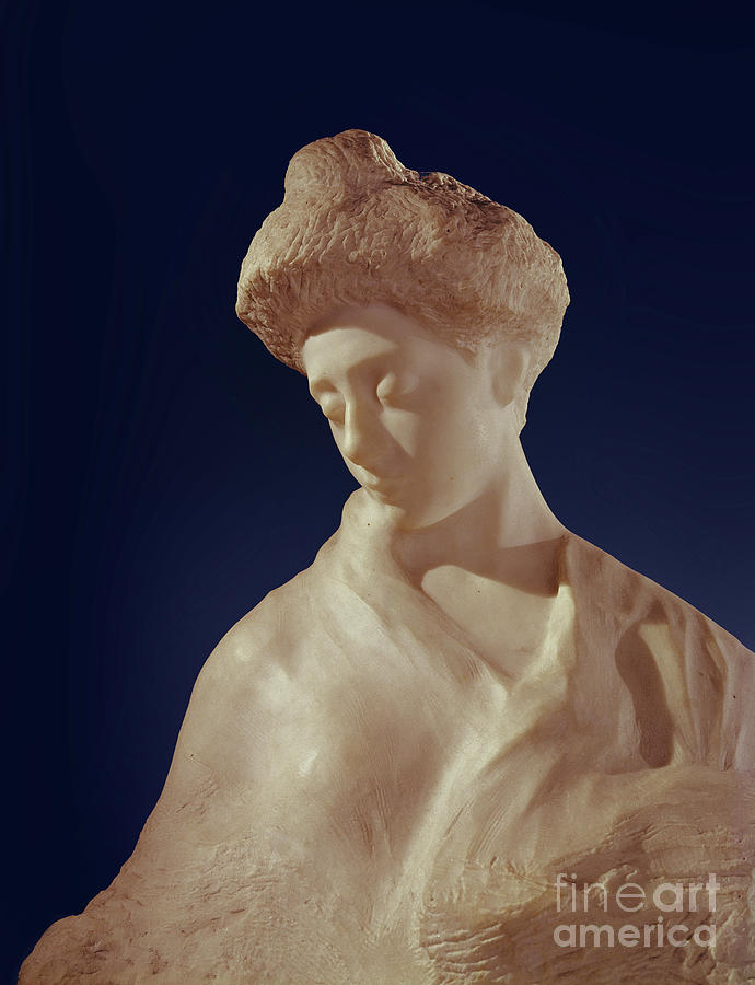 Auguste Rodin Photograph - Madame Fenaille, Marble by Auguste Rodin