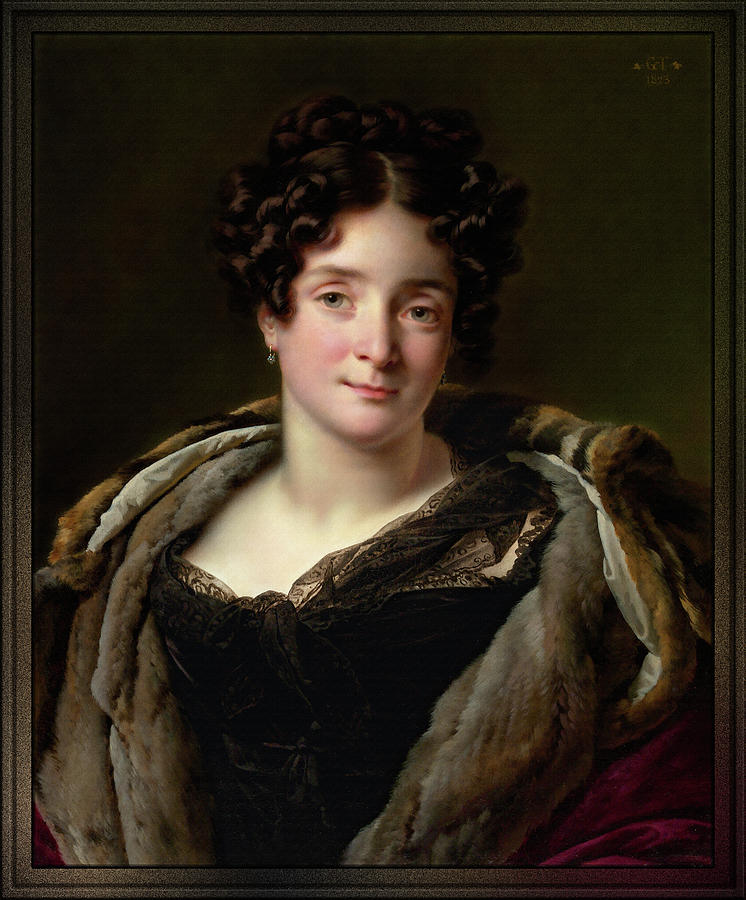 Madame Jacques Louis Etienne Reizet by Anne Louis Girodet de Roussy ...