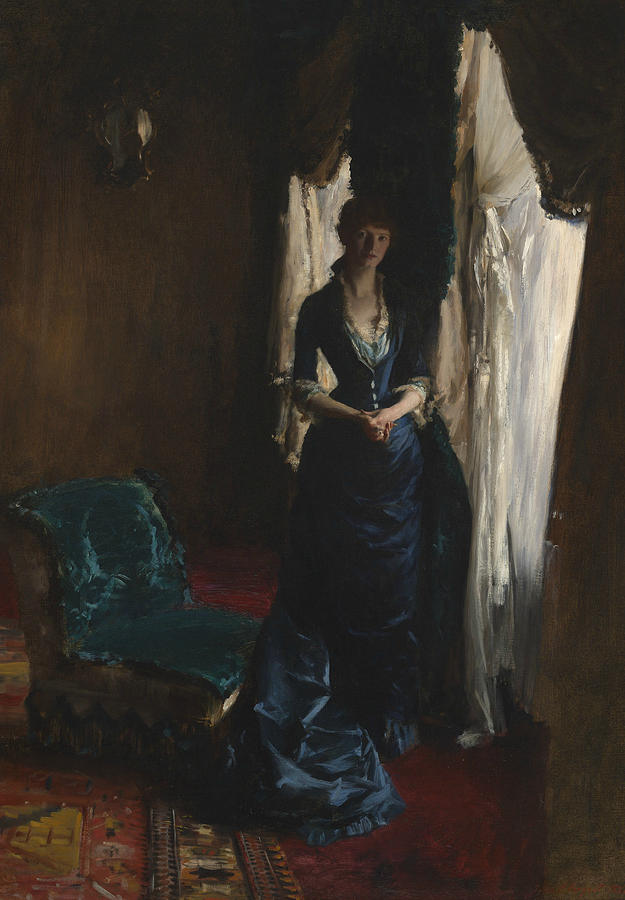 Madame Paul Escudier Painting by John Singer Sargent