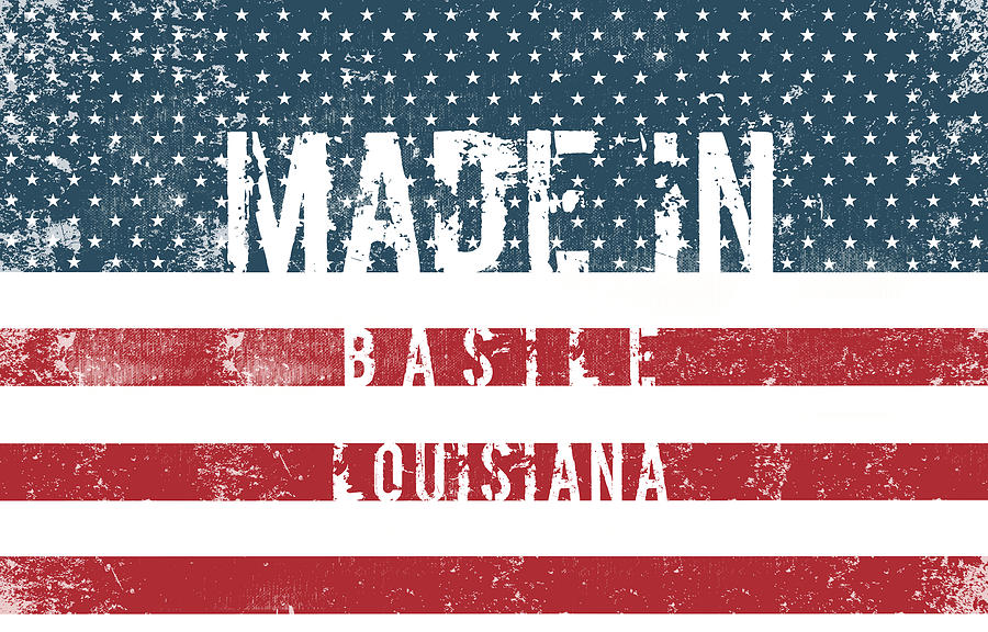 Made in Basile, Louisiana Basile Louisiana Digital Art by