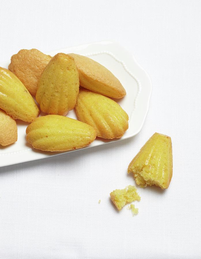 Madeleines, One With A Bit Taken Out Of It Photograph by Atelier Mai 98
