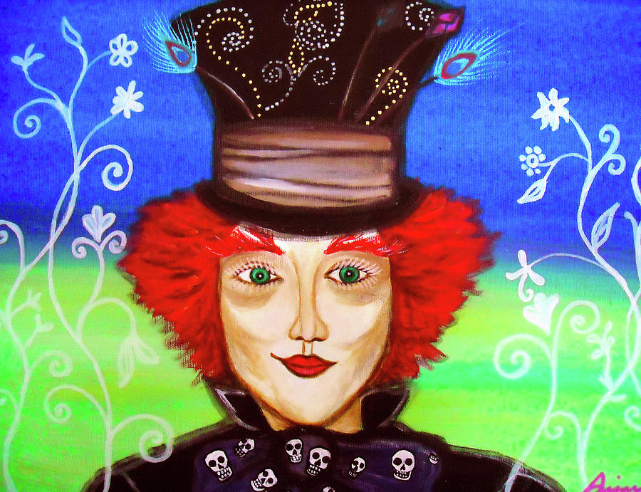Madhatter Painting by Prisarts - Fine Art America