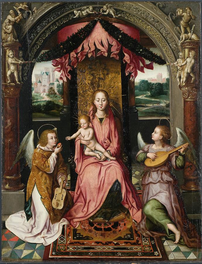 Madonna And Child Painting by Hans Memling | Fine Art America