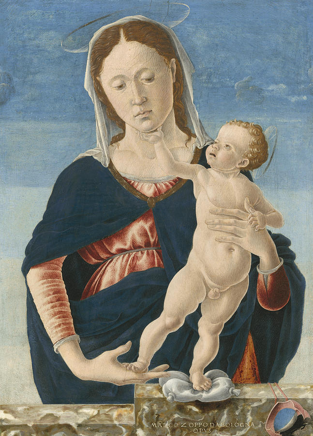 Madonna and Child Painting by Marco Zoppo
