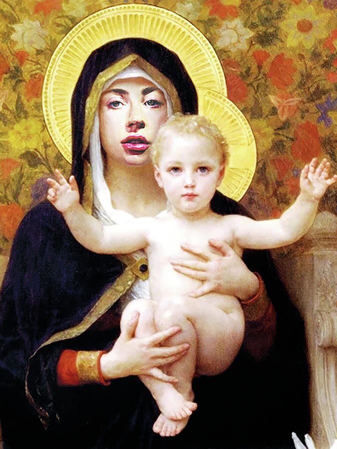 Madonna And Child Metal Prints for Sale