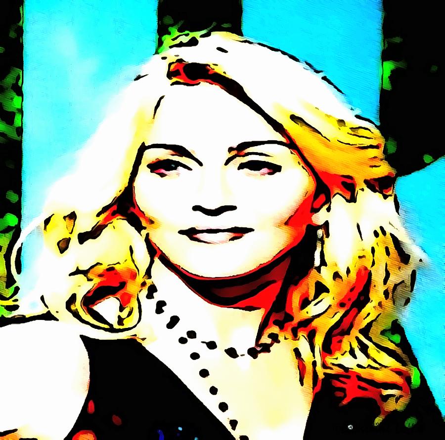 Madonna Digital Art - Madonna by Catherine Lott