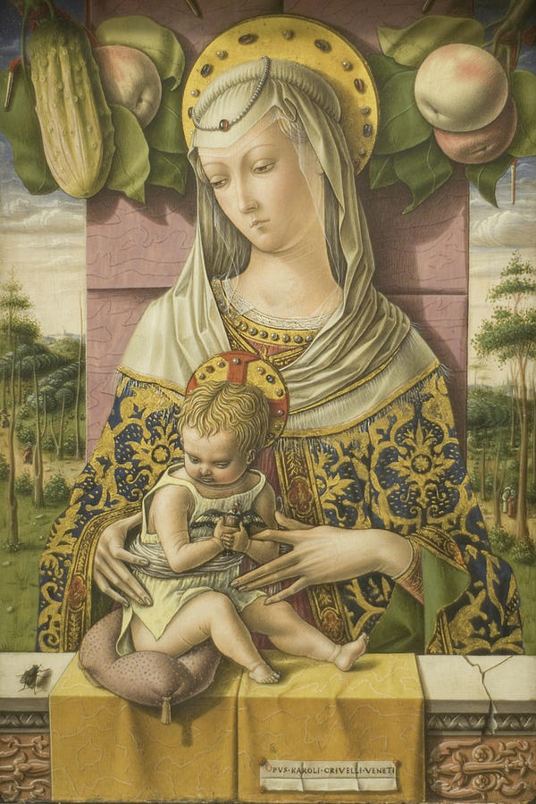 Madonna & Child Painting by Carlo Crivelli