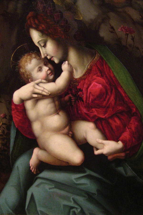 Madonna & Child Painting by Francesco dUbertino Verdi