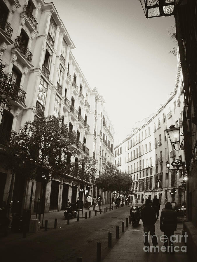 Madrid Afternoon Photograph by Ana V Ramirez