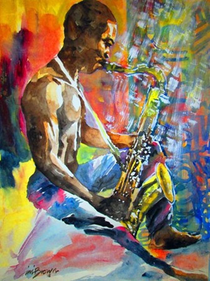 Maestro Painting by Ini Brown - Fine Art America