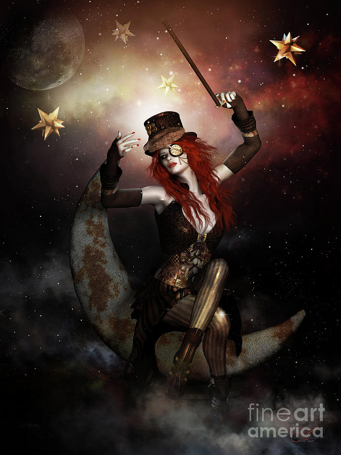 Maestro Steampunk Digital Art By Shanina Conway Fine Art America