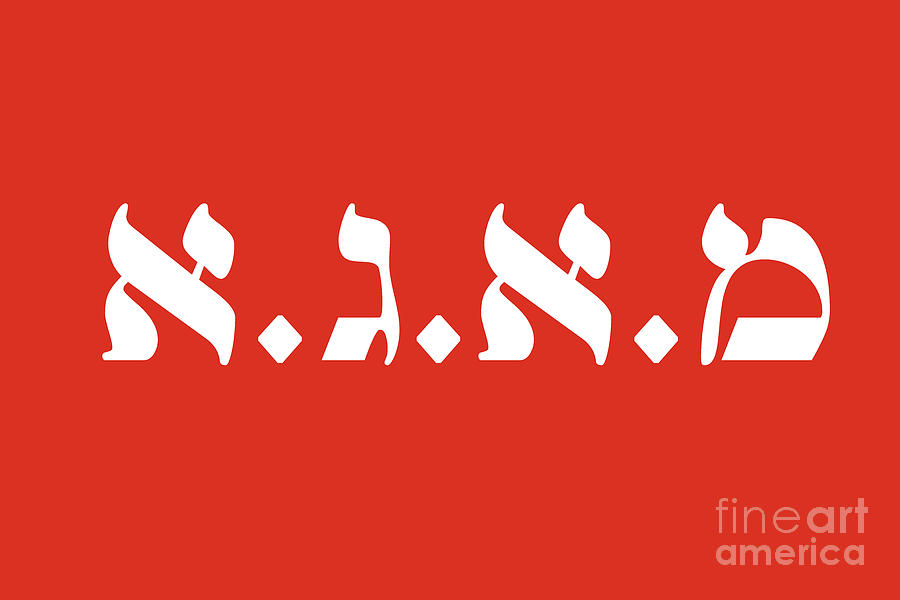 MAGA in Hebrew - This is MAGA Country Photograph by Doc Braham
