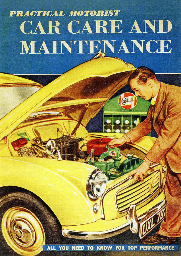 Magazine Cover Practical Car Care & Maintenance Painting by 