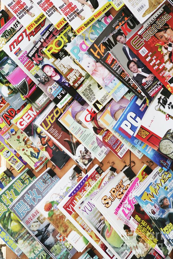 Magazines Photograph by Science Photo Library Magazines Photograph by Science Photo Library