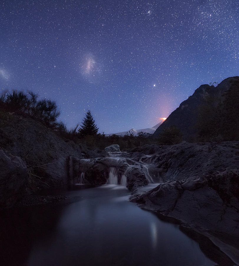 Magellanic Clouds Pucon Photograph by Photography by KO