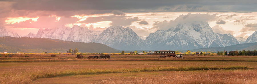 Magestic Wyoming Ranch Photograph