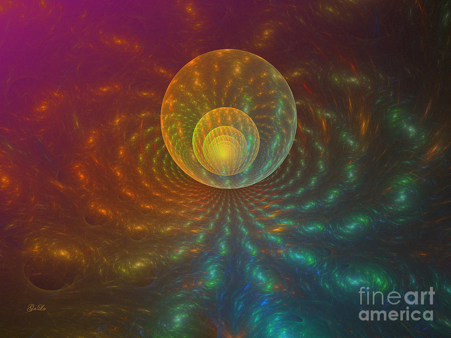 Magic Ball Digital Art By Galina Lavrova | Fine Art America