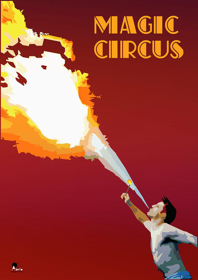 Magic Circus Digital Art - Magic Circus by Joaquin Abella