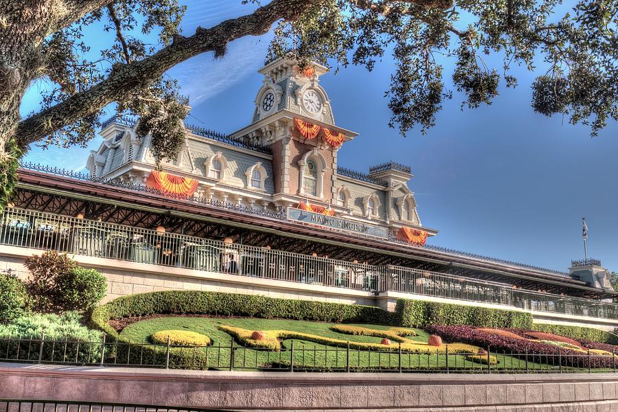 disney magic kingdom train set