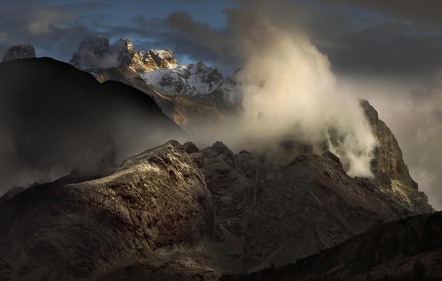 Mountain Photograph - Magic Light by Franz Schumacher