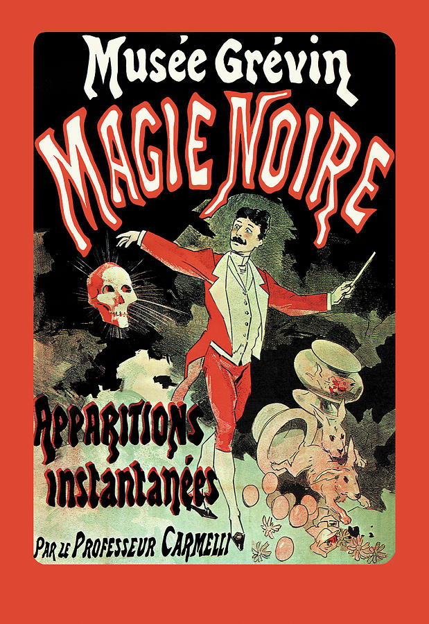 Magic Noire Painting by Jules Cheret