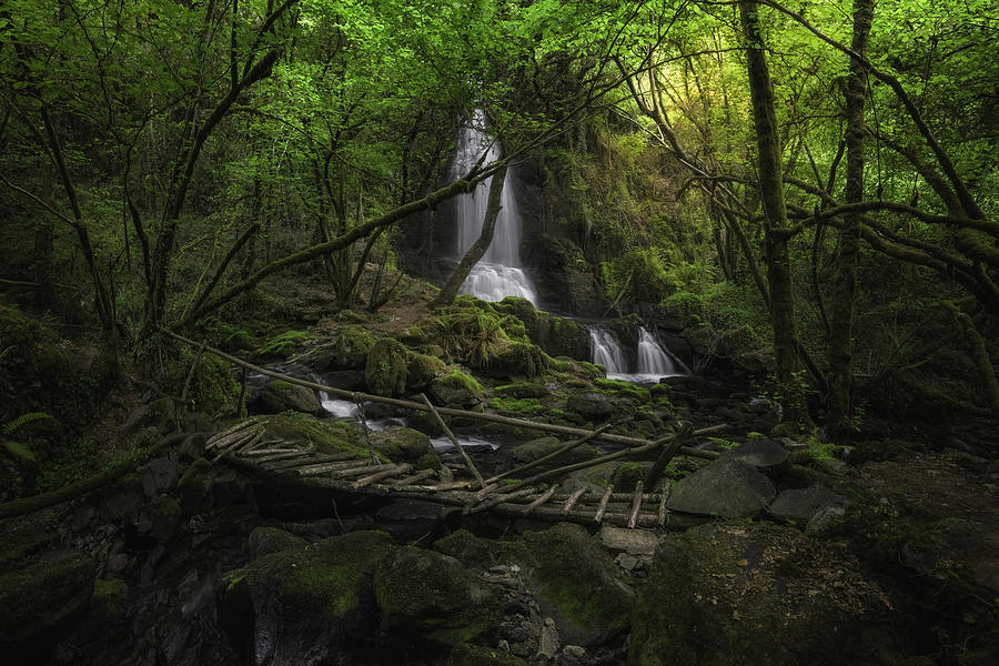 Magic  Waterfall Photograph by Chencho Mendoza